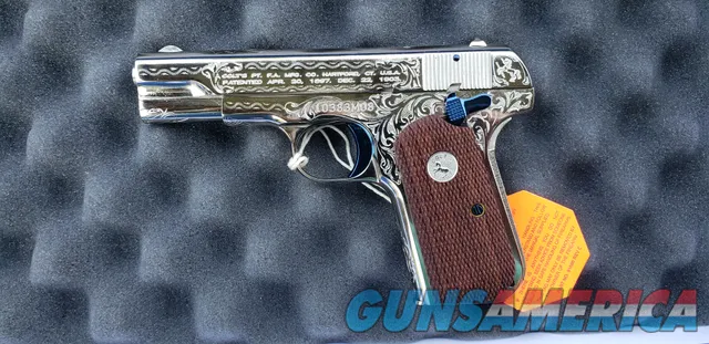 Colt Custom Shop Nickel M1908 .380 Pistol
