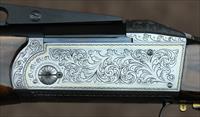 Krieghoff Gold Super Scroll action and forearm iron with gold target top latch Img-1