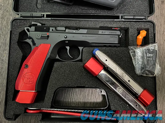 CZ 75 SP-01 Competition 21RD 9mm Red Grips
