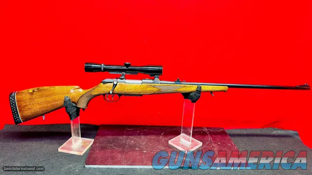 AWESOME! German 1968 KRICO Model - 600 Hunting .243win W/ Double Set trigger & Quick detachable Geller 4x scope!