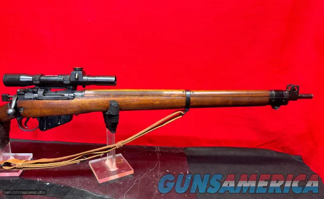 OtherEnfield  Other1944 WWW2 British BSA/H&H No. 4 Mk I (T) Enfield Sniper Rifle  Img-3