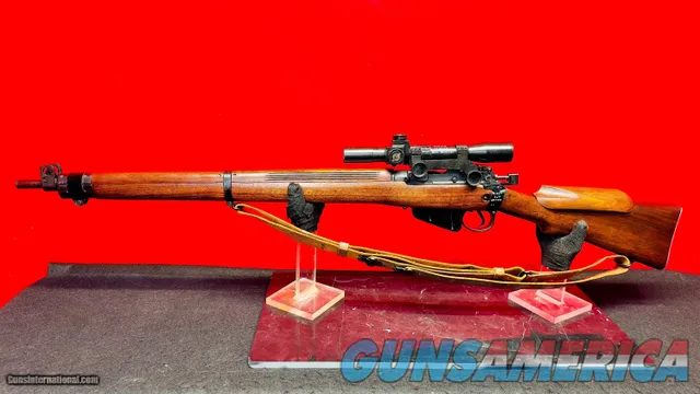 OtherEnfield  Other1944 WWW2 British BSA/H&H No. 4 Mk I (T) Enfield Sniper Rifle  Img-4