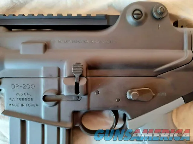 Daewoo DR-200 semi automatic rifle 