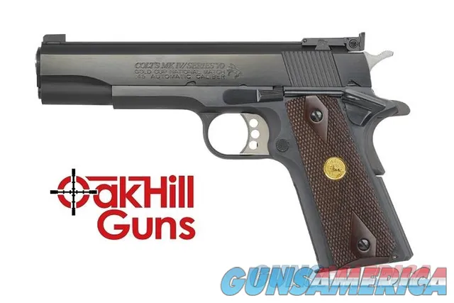 Colt 1911 Gold Cup National Match .45 acp Blue 5" O5870A1 *NEW*