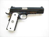 Dan Wesson Limited Edition Valor 1911 9mm Case Color Royal Blue Bone Grips 01940 *NEW*