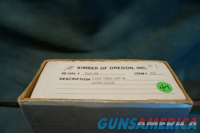 Kimber of Oregon Model 84 Custom Classic 5.6MX50 #4 NIB Img-9