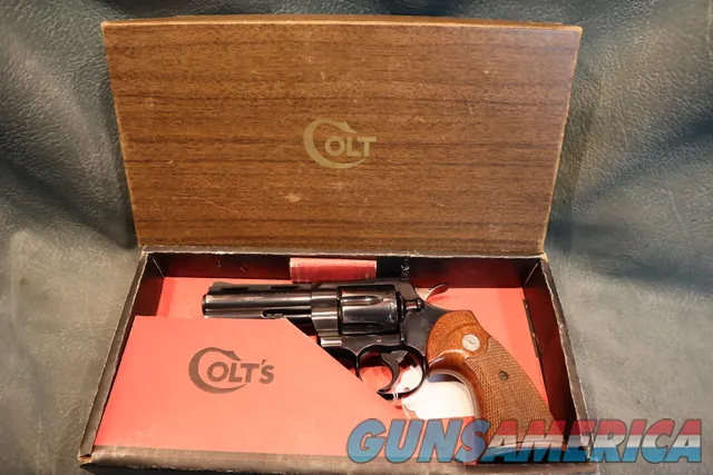 Colt Python 357Mag 4" barrel,made in 1971,with box