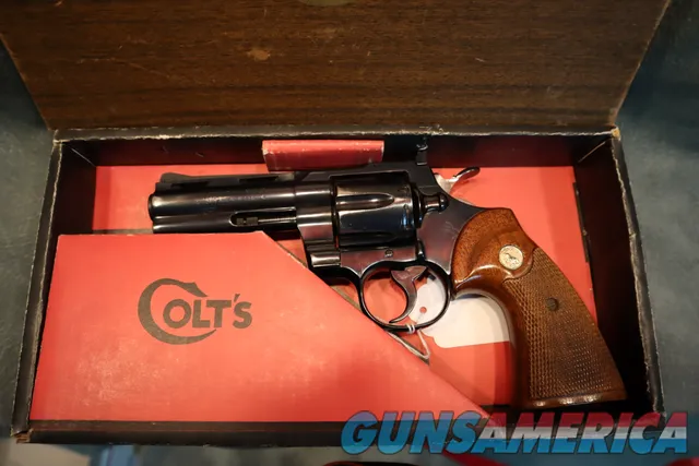 Colt Python 357Mag 4 barrel,made in 1971,with box Img-2