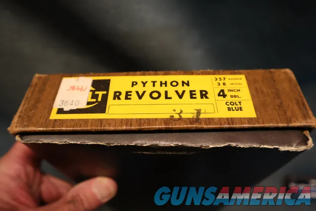Colt Python 357Mag 4 barrel,made in 1971,with box Img-8