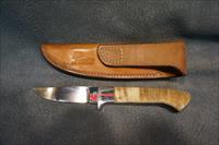 Lloyd Pendleton Custom Knife San Pablo,Ca Stone Sheep Handle Img-2