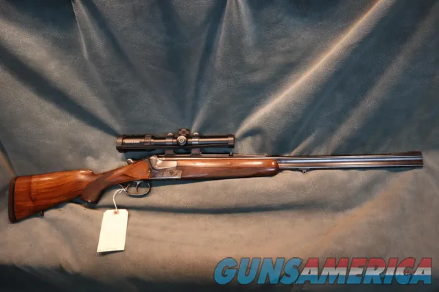 Merkel 220E 9.3x74R OU Double Rifle Img-1