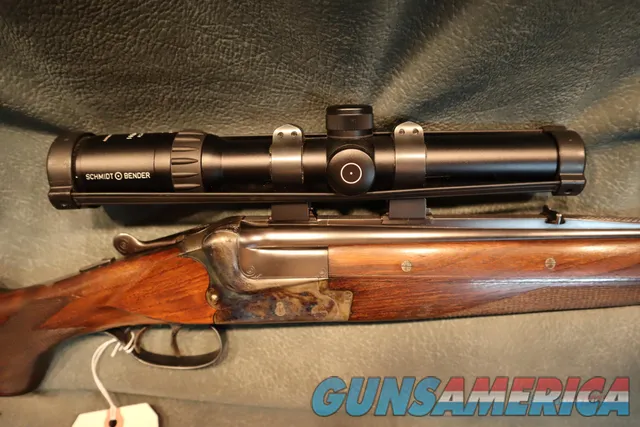 Merkel 220E 9.3x74R OU Double Rifle Img-2