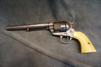 Colt SAA 44-40 Etched Panel Engraved Montana Lawman  Img-5