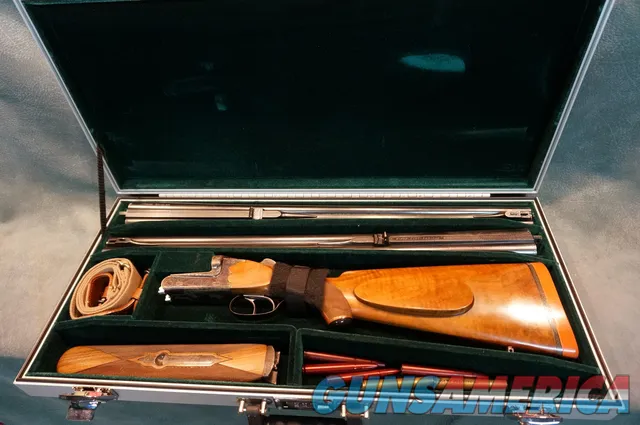 Ferlach Double Rifle 2 barrel set 375H+H +470 Nitro Express Img-1