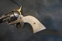 Colt SAA 41 Colt 4 3/4 engraved made in 1890 Img-3