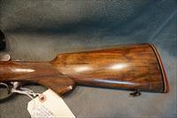 Belgium Side by Side Double Rifle 450 Alaskan w/ammo and dies Img-7