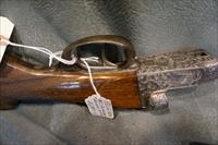 Belgium Side by Side Double Rifle 450 Alaskan w/ammo and dies Img-13