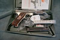 Ruger MKIII Hunter 22LR 4 1/2" stainless fluted barrel