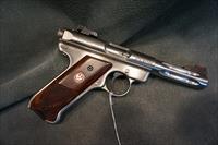 Ruger MKIII Hunter 22LR 4 1/2" stainless fluted barrel