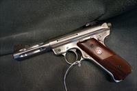 Ruger MKIII Hunter 22LR 4 1/2" stainless fluted barrel