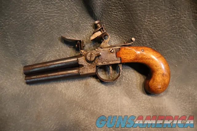 OtherBritish Antique OtherFlintlock Overcoat Pistol  Img-1