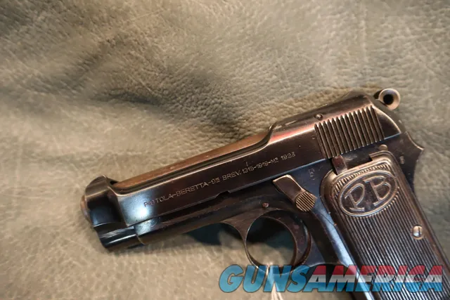 Beretta 1923 9mm Glisenti Scarce Model Img-2