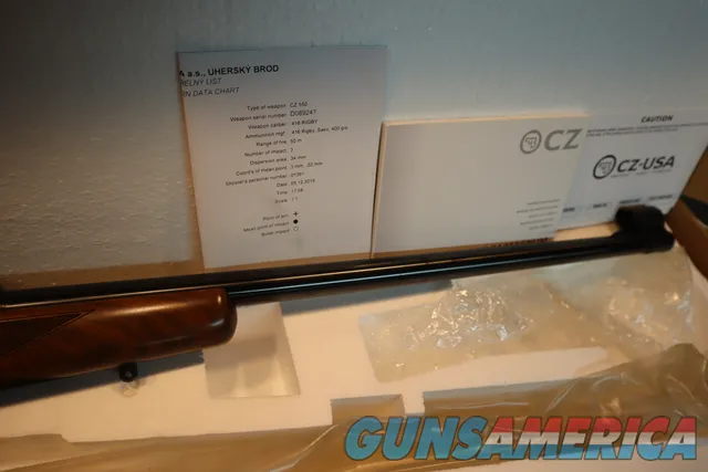 CZ 550 Safari Magnum 416 Rigby NIB Img-4