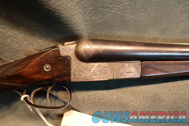 Bayard 12ga SxS Boxlock Engraved