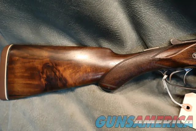 Bayard 12ga SxS Boxlock Engraved