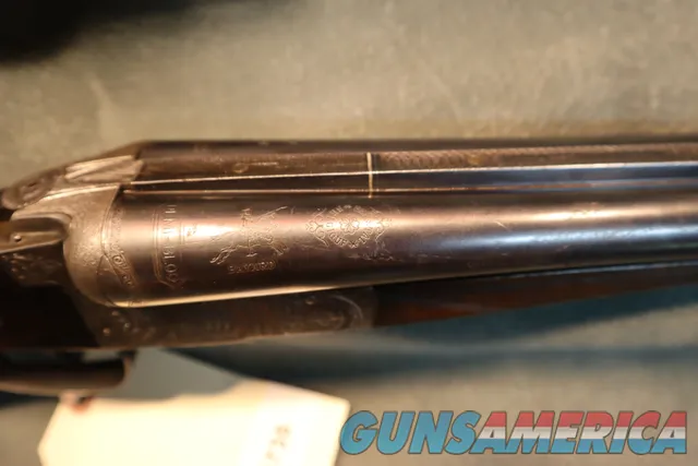 Bayard 12ga SxS Boxlock Engraved