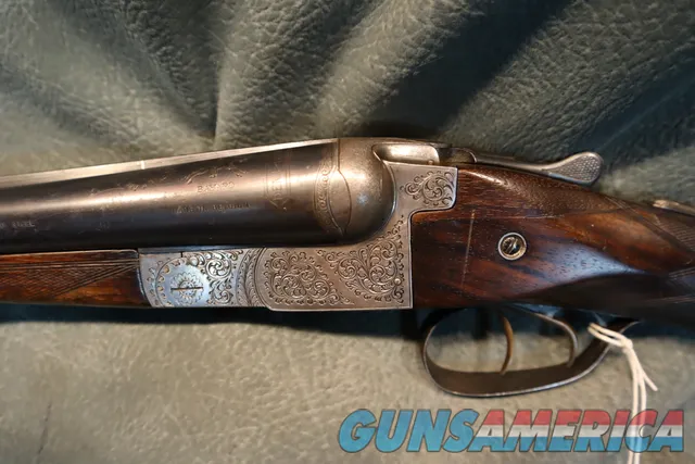 Bayard 12ga SxS Boxlock Engraved