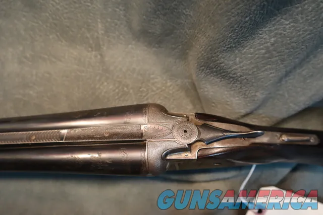 Bayard 12ga SxS Boxlock Engraved