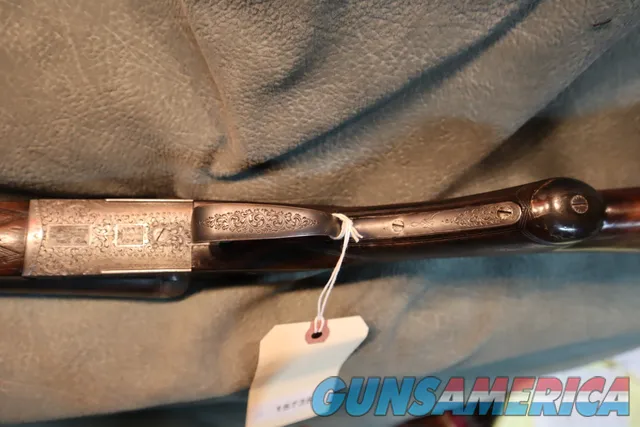 Bayard 12ga SxS Boxlock Engraved