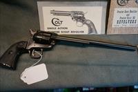 Colt Single Action Buntline Scout 22LR 9 1/2 w/box and papers Img-3