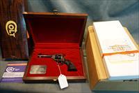 Colt New Frontier John Wayne 22LR new in the wood case. Img-1