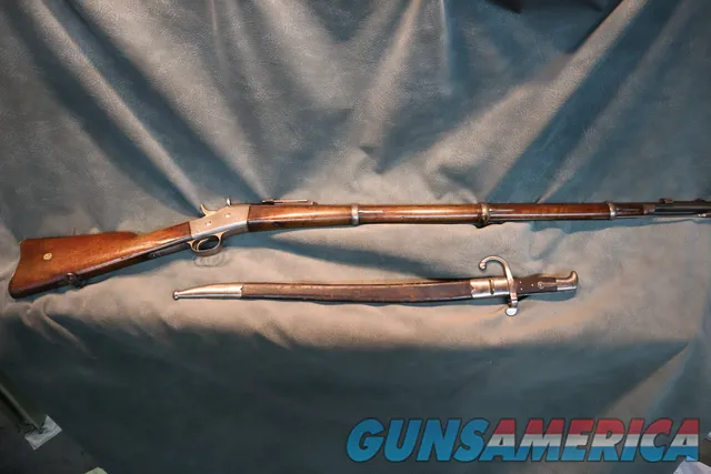 Remington M-1867 Rolling Block w/bayonet