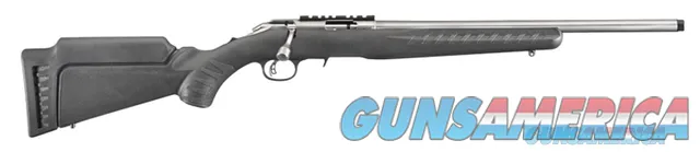 Ruger American Rimfire 17 HMR, 9+1, 18" Threaded Stainless NEW (8353)