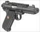 Ruger MKIV Tactical 22 LR 4.4" ThreadedPicatinny Rail, 10+1 NEW (40150_