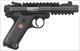 Ruger MKIV Tactical 22 LR 4.4" ThreadedPicatinny Rail, 10+1 NEW (40150_