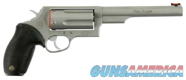Taurus The Judge Magnum, 45 LC/410 GA, Stainless 6.5" 5 Rnd New (2-441069MAG_