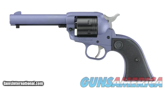 Ruger RUGER WRANGLER 22 LR 4.62" BARREL CRUSHED ORCHID CERAKOTE 6 ROUND