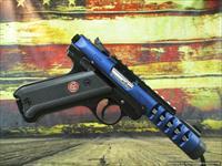 Ruger 22 LR MKIV Lite Cobalt Blue 4.4" Aluminum Frame New (43936)