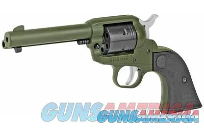 Ruger Wrangler 22 LR OD Green Cerakote 4.62" New (02008)