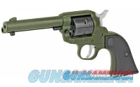 Ruger Wrangler 22 LR OD Green Cerakote 4.62" New (02008)