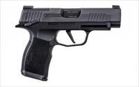 Sig Sauer P365 XL 9mm 3.7" 12+1 Black Nitron Stainless Optics Ready NS (365XL9BXR3MS)