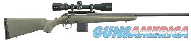 Ruger Ruger American Predator 6.5 Creedmoor 3+1 22" Moss Green, Vortex Crossfire II 4-12x44 NEW (26953)