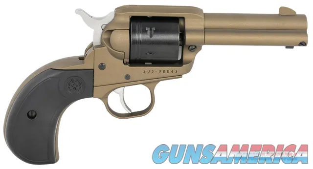 Ruger Wrangler 22 LR 6rd 3.75" Burnt Bronze Cerakote Birdshead NEW (2017)