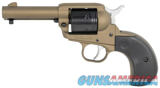 Ruger Wrangler 22 LR 6rd 3.75" Burnt Bronze Cerakote Birdshead NEW (2017)