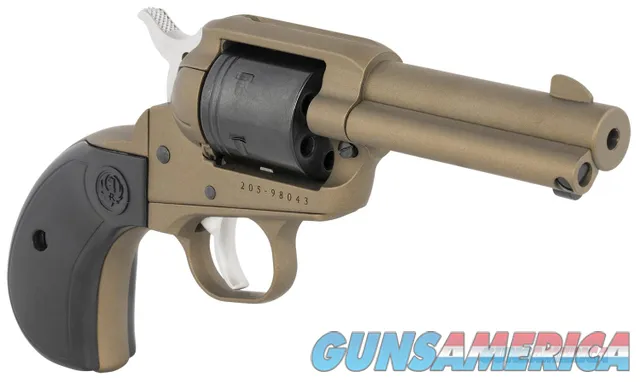 Ruger Wrangler 22 LR 6rd 3.75" Burnt Bronze Cerakote Birdshead NEW (2017)