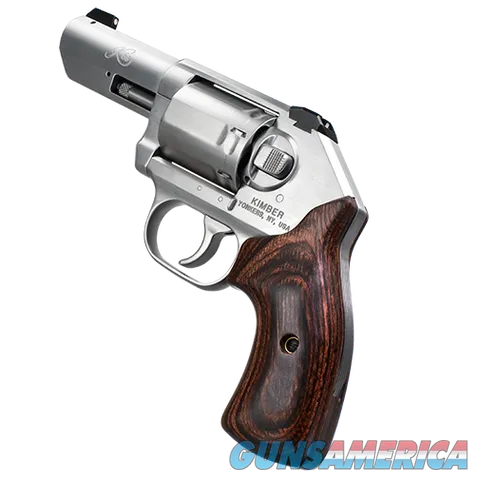 Kimber K6s 357 Magnum, 3" Barrel, Walnut Grips/Stainless NEW (3400011)